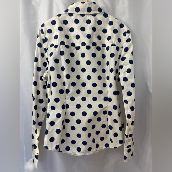 Preppy Boden Polka Dot Button Down - Picture 3 of 5